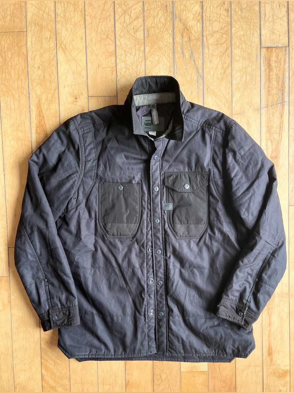 G‑STAR RAW Structured Padded Utility Overshirt Jacket Coat Size XL